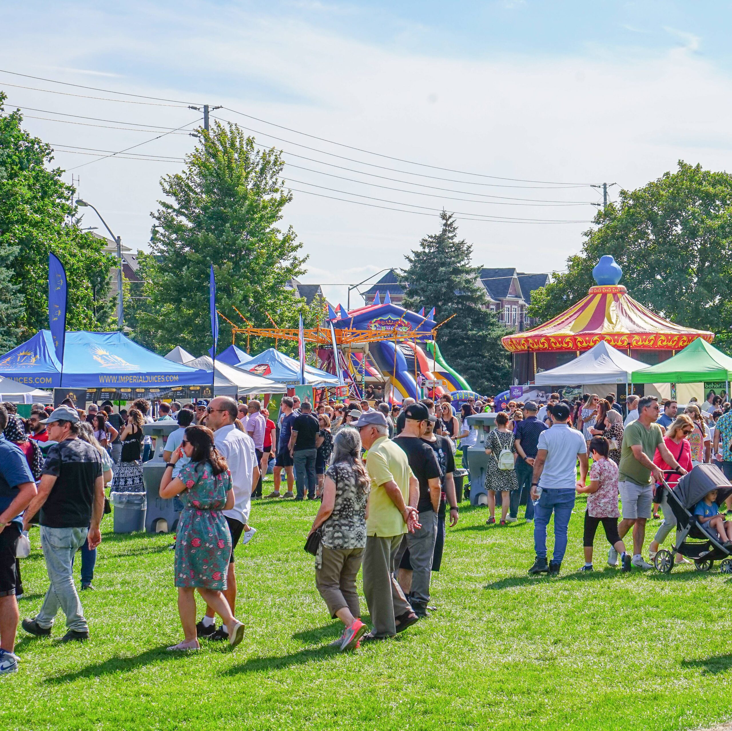 Festival food vendor experience