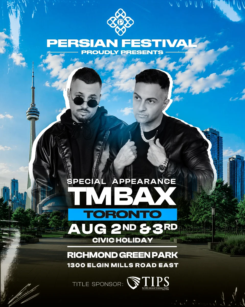 Persian Music and Food Festival 2026 Poster